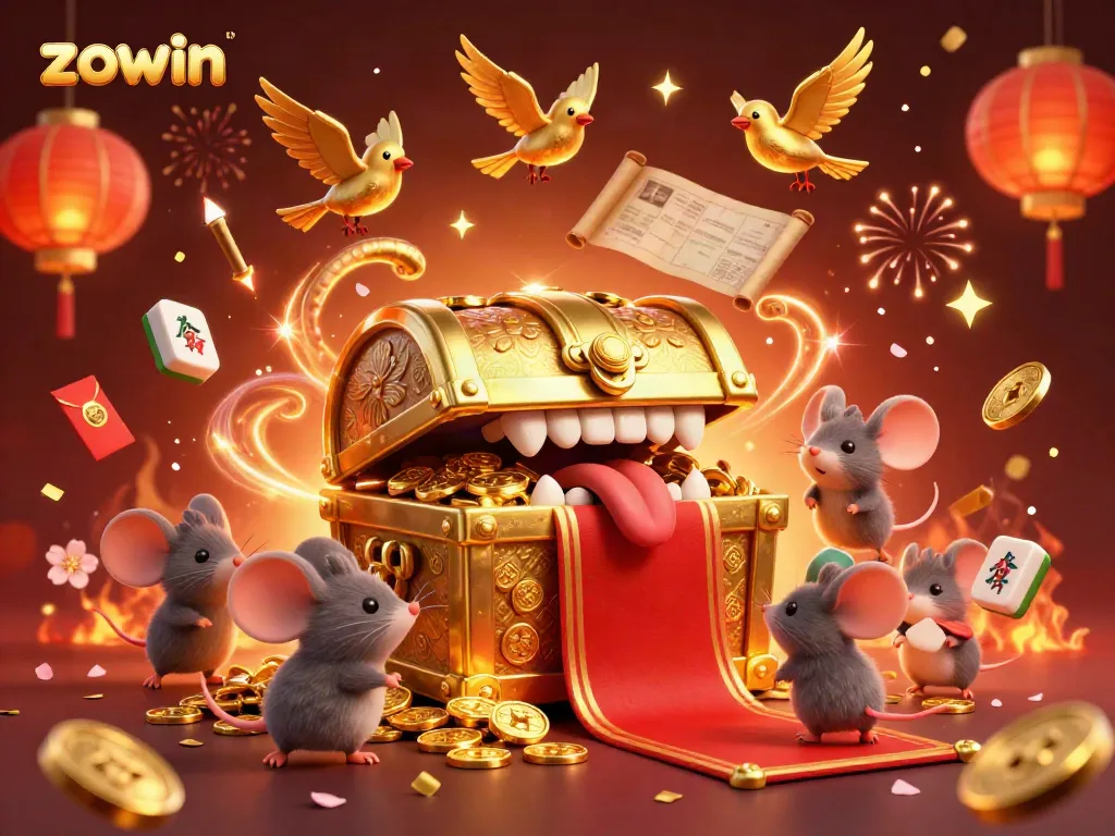 Experience thrilling gaming at ZOWIN with vibrant visuals and interactive casino elements.